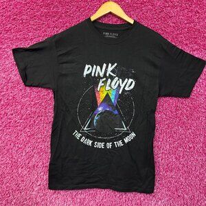 Pink Floyd Dark Side of the Moon Psychedelic Rock Band Tee M
